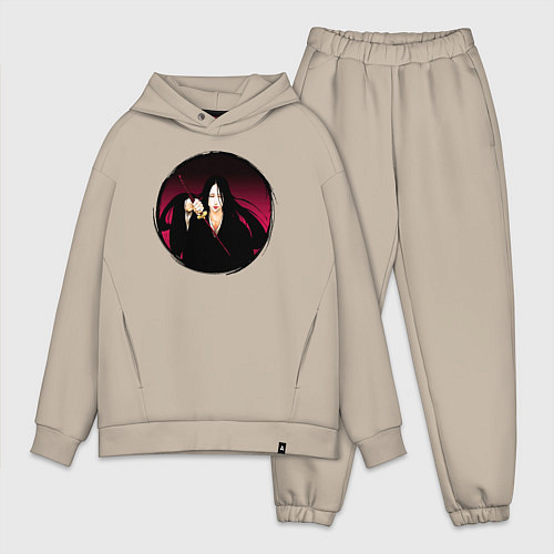 Мужской костюм оверсайз Банкай Унаханы Блич / Миндальный – фото 1