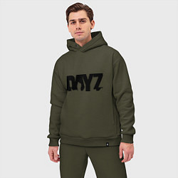 Мужской костюм оверсайз DayZ, цвет: хаки — фото 2