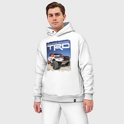 Мужской костюм оверсайз Toyota Racing Development, desert, цвет: белый — фото 2