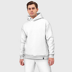 Мужской костюм оверсайз Pioneer DJ - Logo White, цвет: белый — фото 2