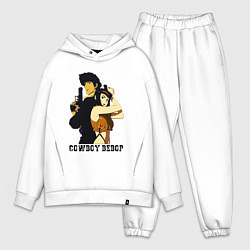 Мужской костюм оверсайз Spike & Faye, цвет: белый