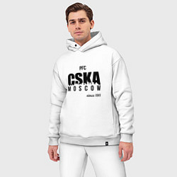 Мужской костюм оверсайз CSKA since 1911, цвет: белый — фото 2