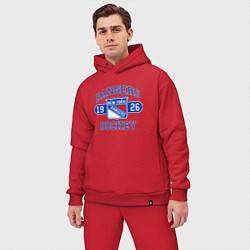 Мужской костюм оверсайз Нью Йорк Рейнджерс, New York Rangers, цвет: красный — фото 2