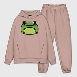 Мужской костюм оверсайз Frog Lucky, цвет: пыльно-розовый