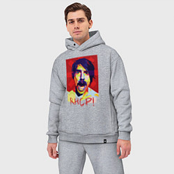 Мужской костюм оверсайз Kiedis RHCP, цвет: меланж — фото 2