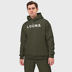 Мужской костюм оверсайз Лоуна louna 1984, цвет: хаки — фото 2