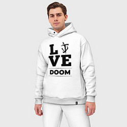 Мужской костюм оверсайз Doom Love Classic, цвет: белый — фото 2