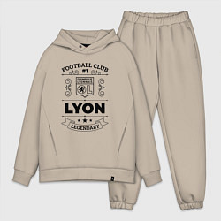 Мужской костюм оверсайз Lyon: Football Club Number 1 Legendary