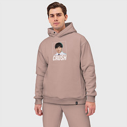 Мужской костюм оверсайз Сэм Crush, цвет: пыльно-розовый — фото 2