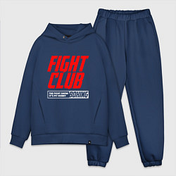 Мужской костюм оверсайз Fight club boxing, цвет: тёмно-синий
