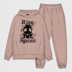 Мужской костюм оверсайз Rise Against rock