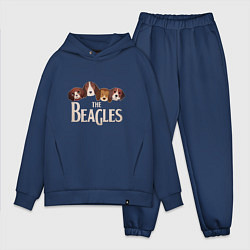 Мужской костюм оверсайз The Beagles, цвет: тёмно-синий