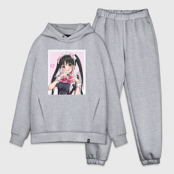 Мужской костюм оверсайз Yumechi - Akiba Meido Sensou, цвет: меланж