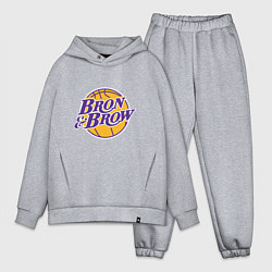 Мужской костюм оверсайз Bron & Brow