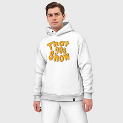 Мужской костюм оверсайз That 70s show, цвет: белый — фото 2