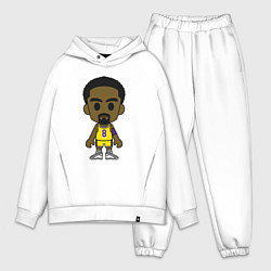 Мужской костюм оверсайз Little Kobe, цвет: белый