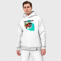 Мужской костюм оверсайз Street Fighter Kimberly, цвет: белый — фото 2