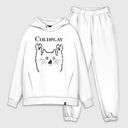 Мужской костюм оверсайз Coldplay - rock cat