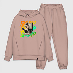 Мужской костюм оверсайз Skibidi toilet