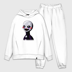 Мужской костюм оверсайз FNAF Марионетка, цвет: белый
