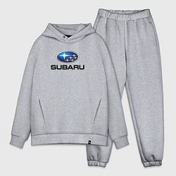 Мужской костюм оверсайз Subaru sport auto, цвет: меланж