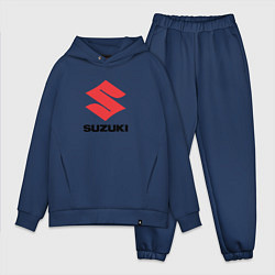 Мужской костюм оверсайз Suzuki sport auto, цвет: тёмно-синий