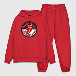 Мужской костюм оверсайз Rolling Stones established 1962