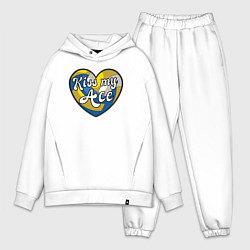 Мужской костюм оверсайз Kiss my ace ball