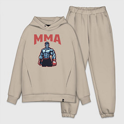 Мужской костюм оверсайз MMA боец