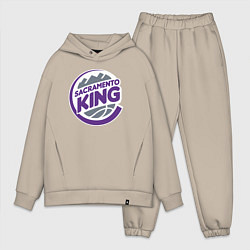 Мужской костюм оверсайз Sacramento king