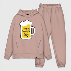 Мужской костюм оверсайз Brewtiful day