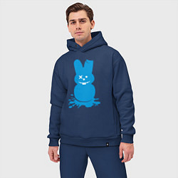 Мужской костюм оверсайз Blue bunny, цвет: тёмно-синий — фото 2