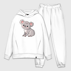 Мужской костюм оверсайз Cute koala