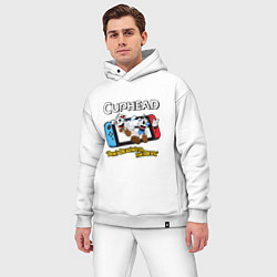 Мужской костюм оверсайз Switch cuphead, цвет: белый — фото 2