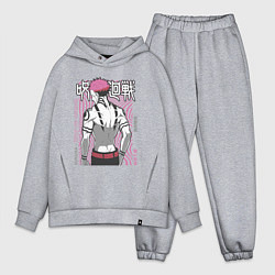 Мужской костюм оверсайз Магическая битва Сукуна jujutsu kaisen Sukuna