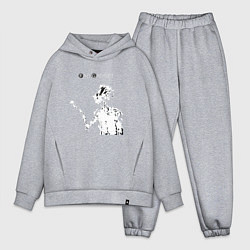 Мужской костюм оверсайз Fad Gadget - Tovey live, цвет: меланж