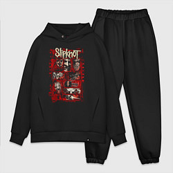 Мужской костюм оверсайз Slipknot rock band