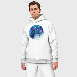 Мужской костюм оверсайз Невеста чародея Элиас Эйнсворт, цвет: белый — фото 2