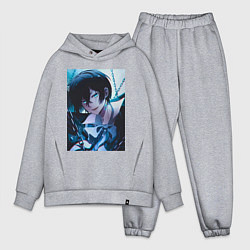 Мужской костюм оверсайз Ванитас мемуар, цвет: меланж