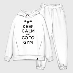 Мужской костюм оверсайз Go to gym