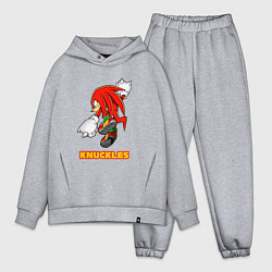 Мужской костюм оверсайз Knuckles ехидна из соника