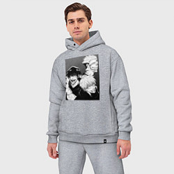 Мужской костюм оверсайз Магическая битва Тодзи Фусигуро Сукуна Рёмэн, цвет: меланж — фото 2