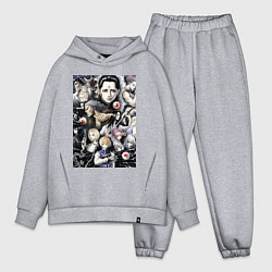 Мужской костюм оверсайз Охотник х Охотник Курапика, цвет: меланж