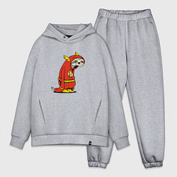 Мужской костюм оверсайз Герой не в форме