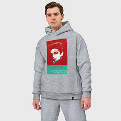 Мужской костюм оверсайз Voyage voyage, цвет: меланж — фото 2