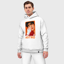 Мужской костюм оверсайз Astro MJ, цвет: белый — фото 2