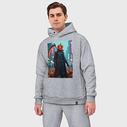 Мужской костюм оверсайз Киберпанк Джек, цвет: меланж — фото 2