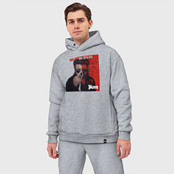 Мужской костюм оверсайз Билли Бутчер the boys, цвет: меланж — фото 2