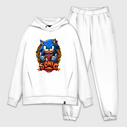 Мужской костюм оверсайз Sonicexe, цвет: белый