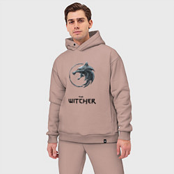 Мужской костюм оверсайз The witcher ciri, цвет: пыльно-розовый — фото 2